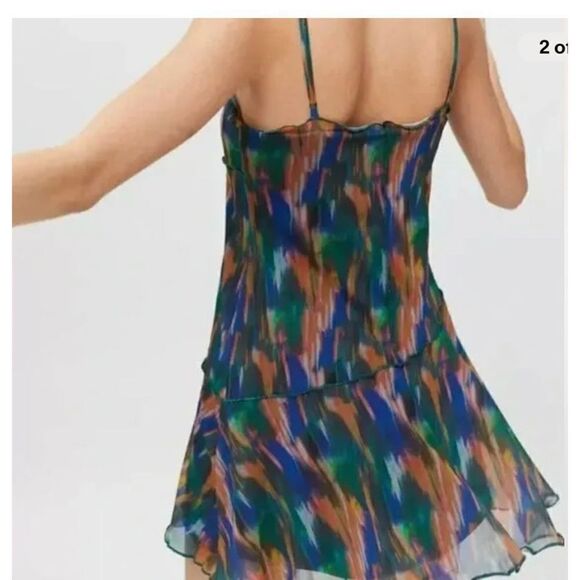 Urban Outfitters Womens Mini
Dress Multicolor Tie Dye
Mesh Sleeveless size xs - Picture 7 of 7